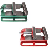 Trade Shop - Traesio - Morsa A Ganasce Canasce Supporto Per Trapano A Colonna In Ghisa Da 110 Mm -