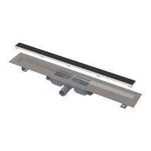 Alca - Plato De Ducha Marble Low 85 Cm, Con Rejilla Para Inserción De Azulejos, Acero Inoxidable Apz115-850