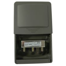 Maximum - 18040 Cable Divisor Y Combinador - Splitter/combinador De Cables (gris, F-type, 11,2 Cm, 9,8 Cm, 5,7 Cm)
