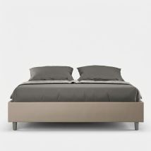 Sommier Cama Doble Contenedor 160x200 Azelia M1 - Beige