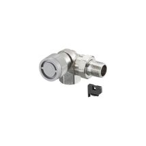 Oventrop - Valvola Termostatica Serie Aq M 30 X 1,5, Angolare Dn 15 A Sinistra