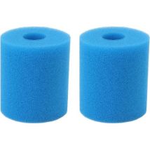 Cylindrical Sponge Filter, Sponge Pre-filter, For Swimming Pools, 9 X 9 X 10 Cm, 2 Pieces