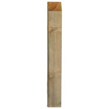 I Giardini Del Re - Pali Rettangolari In Legno Trattati Ed Impregnati Per Recinto/staccionata/steccato Dimensioni Cm 7x7 Altezza Cm 300h