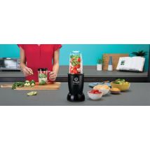 Batidora de vaso 800W 0,5L – Cuchillas de acero inoxidable desmontables – Nutribullet MBR06B