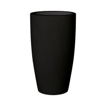 Bambú 90 Hoch Runder Indoor- Und Outdoor-pflanzkübel Für Pflanzen Und Blumen Sehr Witterungsbeständig. Hergestellt Aus Polyethylen In Spanien