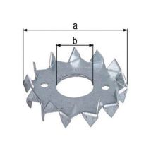 Gah - Taco De Disco D48 / 17mm Senzimir Galvanizado (por 150)