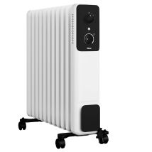 Tristar – Riscaldatore da pavimento 2500W con termostato regolabile – 3 impostazioni di calore – Design compatto e silenzioso