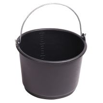 Seau En Plastique Agricole 16lt Noir