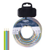 Edm Prodotto Cavo Parallelo Edm 28742 Blu Marrone 25 M Bobina H07z1-k - Brand Ean: 8425998287424