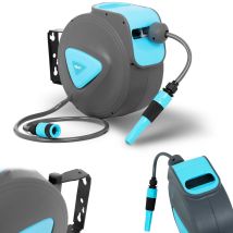 Hillvert - Avvolgitubo Acqua Automatico Avvolgitore A Parete Tubo Irrigazione 10 + 1 M