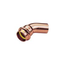Ellenbogen 45° Mf Cu Gas Zum Crimpen 12