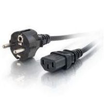 C2g - Kabel (cee7/7 Schuko, C13-kupplung, Stecker/buchse, Schwarz)