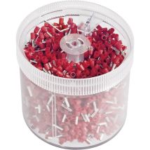 Vogt Verbindungstechnik 470308.s20 Capocorda 1 Mm² Parzialmente Isolato Rosso 2000 Pz.