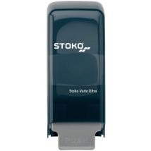 Distribuidor De Pared De Plástico Negro Stoko Vario Ultra Para Sistemas Flexibles De Distribución De Botellas De 1 Y 2 L (a) Y (a) Flexibles (a)