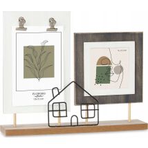 Gift Decor Marco De Fotos Casa Metal 10x15 Cm 9x9 Cm