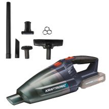 Kraftronic By Einhell Akku-handstaubsauger Kt-hs 18 Li-solo – Power X-change (540 Ml-staubfangbehälter, 42 Mbar Saugleistung, 18 V, Inkl. 3 Düsen, 