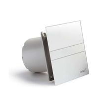 Sapho Cata E - Ventilatore Assiale Per Bagno Con Timer E-150 Gt, 21w, Diametro Di Montaggio 150 Mm, Bianco 00902100
