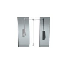 Penderie Escamotable Lift 750 - Fixation Latérale - 15 Kg - Aluminium - Ambos