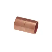 Hecapo – Female-Female Straight Hose Connector – 1/2" Copper