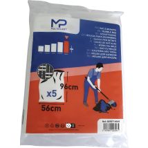 Sacchi Per Macerie Multiplast H.96 X L.56 Cm X Spessore 130 Μm Bianco Multiplast