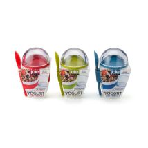 Joie Yaourt On The Go Beker 2 Compartimenten + Lepel 228ml