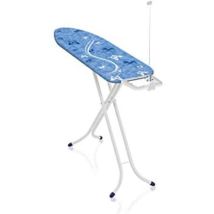 Leifheit Bügelbrett Air Board M Compact – 120 x 38 cm – Höhenverstellbar 75-95 cm – Gewicht 4,9 kg – Thermo-Reflect-Technologie
