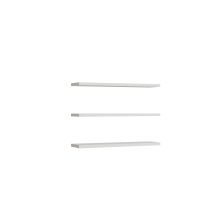 Estante de pared escandinavo blanco – 60 cm de ancho – 18 mm de grosor – 14,5 cm de profundidad – 3 estantes