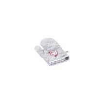 Guanto In Cotone Con Gallo E Fiore - Aubry Gaspard