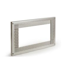 Cadre Et Tapis De Protection Pour Micro-ondes 60x40 Couleur: Nickel Satiné
