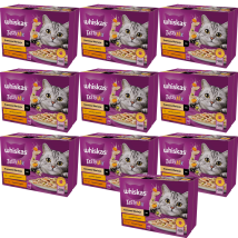 Whiskas Saucenmischung, Cremige Variationen, 120 X 85 G