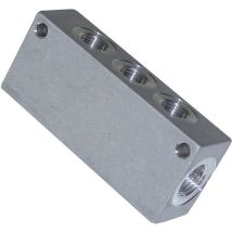 Manifold Ich 60416 Aluminio Presión 10 Bar Temperatura 100 °c