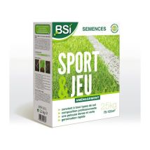Semi Di Prato - Sport & Gioco - Con Rivestimento Protettivo - Alta Qualità - Fino A 125 M² - 2,5kg - Bsi