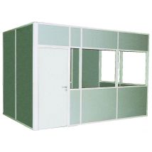 Provost - Cabine D'Atelier Modulaire En Aluminium - Simple Vitrage Standard