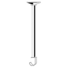 Soporte De Techo Con Percha De Cromo Para Puerta De Cortina Ø20
