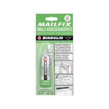 Bindulin Flüssig Mailfix 19g – Emaille-Ausbesserungspaste – Wasserfest – Temperaturbeständig bis +60 °C