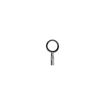 Chiave Nute 4 – Acciaio nichelato – Lunghezza utile 42 mm – Dimensione barba 8 x 6 mm – JUNIE