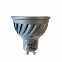 Edm - Lampadina Dicroica Led Dimmerabile Gu10 6w 500lm 3200k Luce Calda Ø5x5,5cm