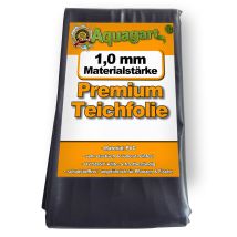 Teichfolie Pvc 6m X 6m 1,0mm Schwarz Folie Für Den Gartenteich