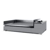 Plancha Elettrica 3200w Piastra In Ghisa Smaltata 58,5x40,5 Cm - Premiume60ang Forge Adour