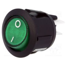Interruttore A Bilanciere 2 Punti Verde Chiaro 10a/250vac R13244b02g