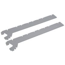 Soporte De Aluminio De 37 Cm Para Consola (2 Uds.) 57150237x
