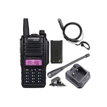 Talkie walkie – BF-A58 – Noir – Portée 10 km, Autonomie 1800 mAh, Puissance 5 W – BANBAO