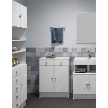 Symbiosis Combi Mobile Basso, Bianco 60x29,6x81,5 Cm