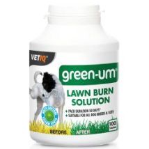 VETIQ Green-UM Lawn Burn Control Tablets – 100 Count – Prevent Yellow Spots on Lawn – Contains Yucca Extract, B Vitamins