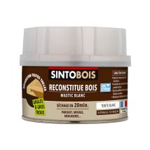Mastice Bicomponente Ricostituisce Legno Sintobois Bianco Per Angoli E Grandi Fori 170g