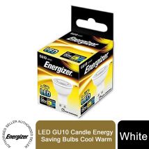 Edm - Energizer Led Gu10 36 Non-dimmable Bulb, Warm White 345 Lm 4.2w Engs8823