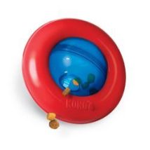 Kong – Gyro Interactive Dog Toy – Roll and Flip Action – Large Size – Treat Dispensing