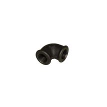 Knie-vv 90 1/2" schwarz – 9012N000 – Gewinde Sanitär – Typ Anschluss 2