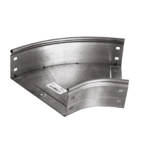 Curva Piana 45 Passerella Portacavi Acciaio Zincato Sati Cpo45 S5 H50 B150 1040004