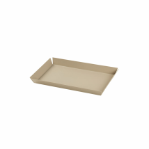 B-Ware Broste Copenhagen Erika Serviertablett Servierplatte Tablett Dekotablett Sand